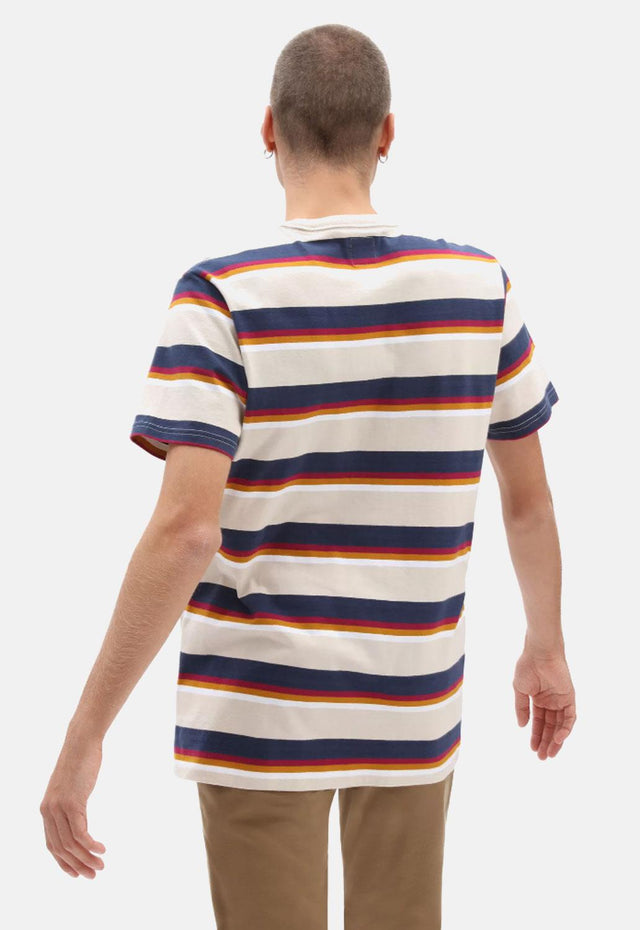 Signal Stripe Pocket Crew T-Shirt