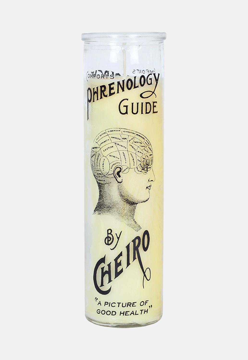 Phrenology Tall Candle