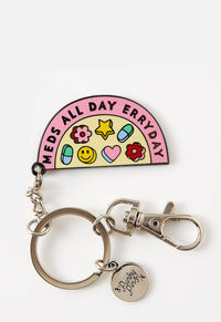 Meds All Day Keyring