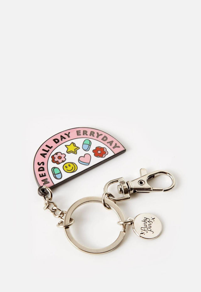 Meds All Day Keyring