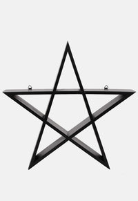 Pentagram Wall Shelf