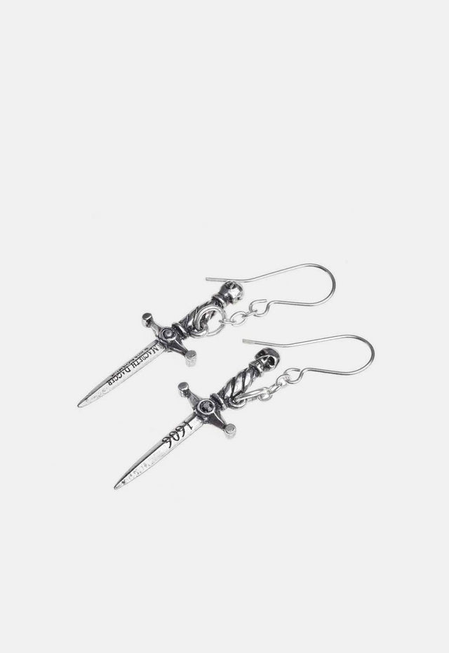 Hand Of Macbeth Drop Earrings