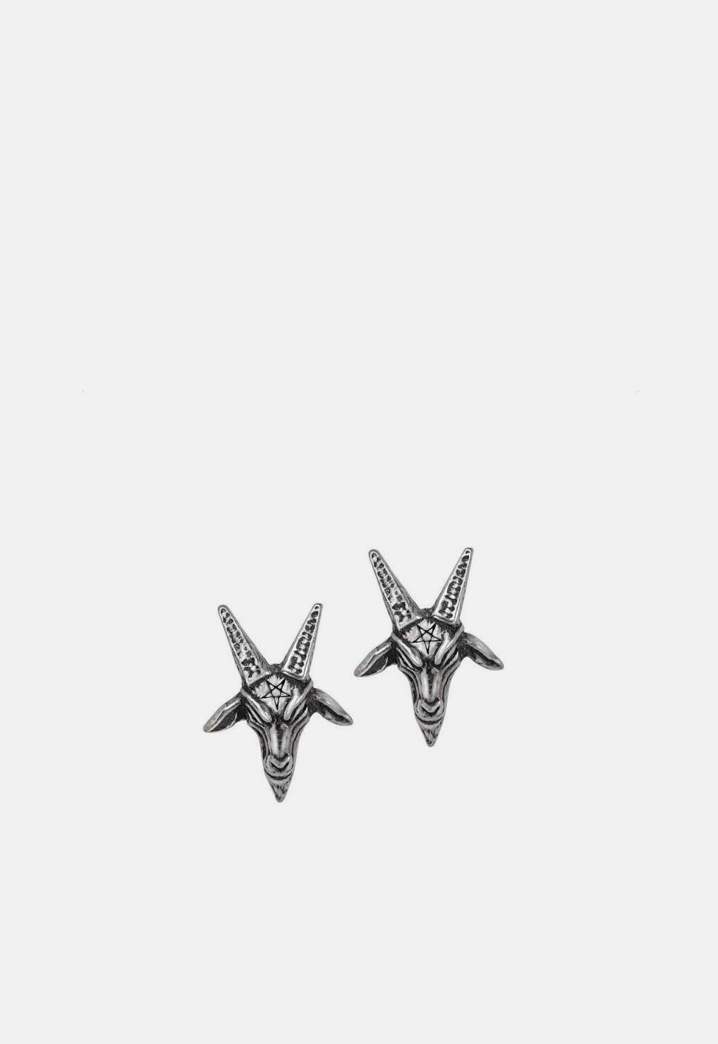 Baphomet Stud Earrings