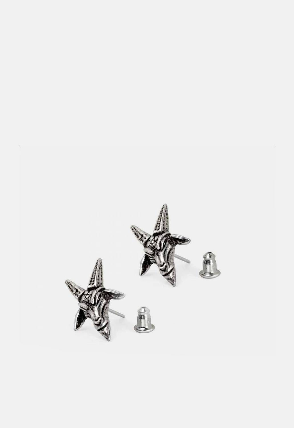 Baphomet Stud Earrings