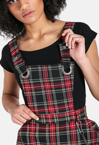Clash Pinafore Dress