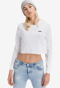 Junior V Long Sleeved Crop Top