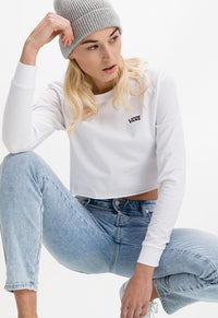 Junior V Long Sleeved Crop Top