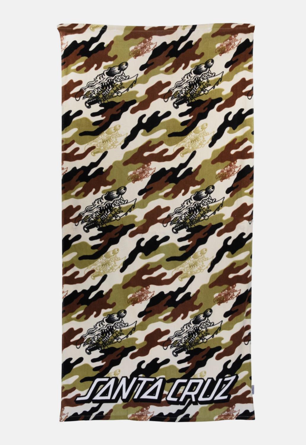 Slasher Camo Beach Towel