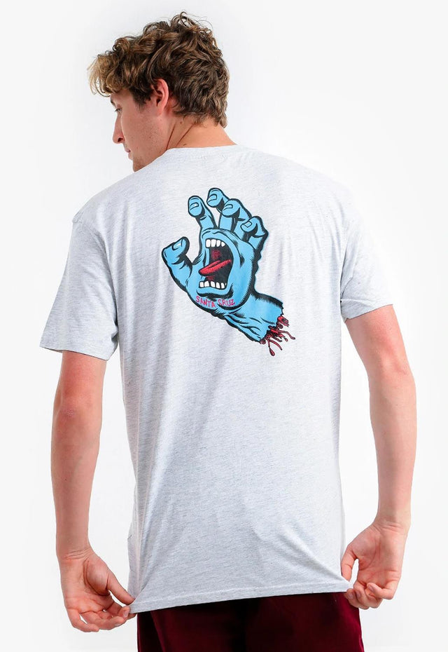 Screaming Hand Chest T-Shirt