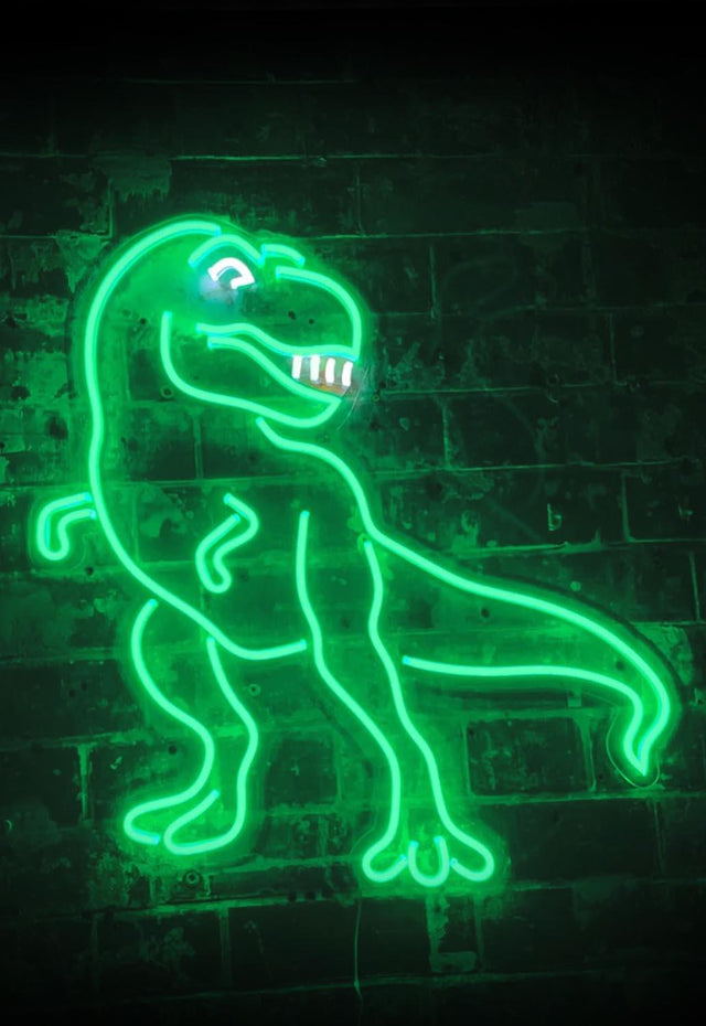 Dino Neon Sign