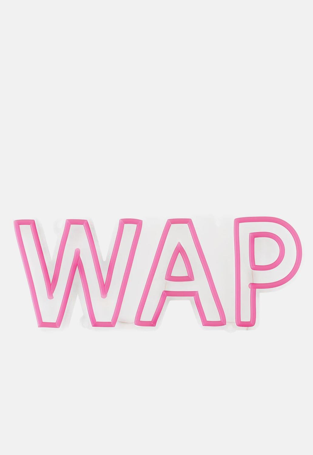 WAP Neon Sign