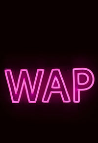 WAP Neon Sign