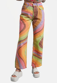 Psychedelic Dad Jeans