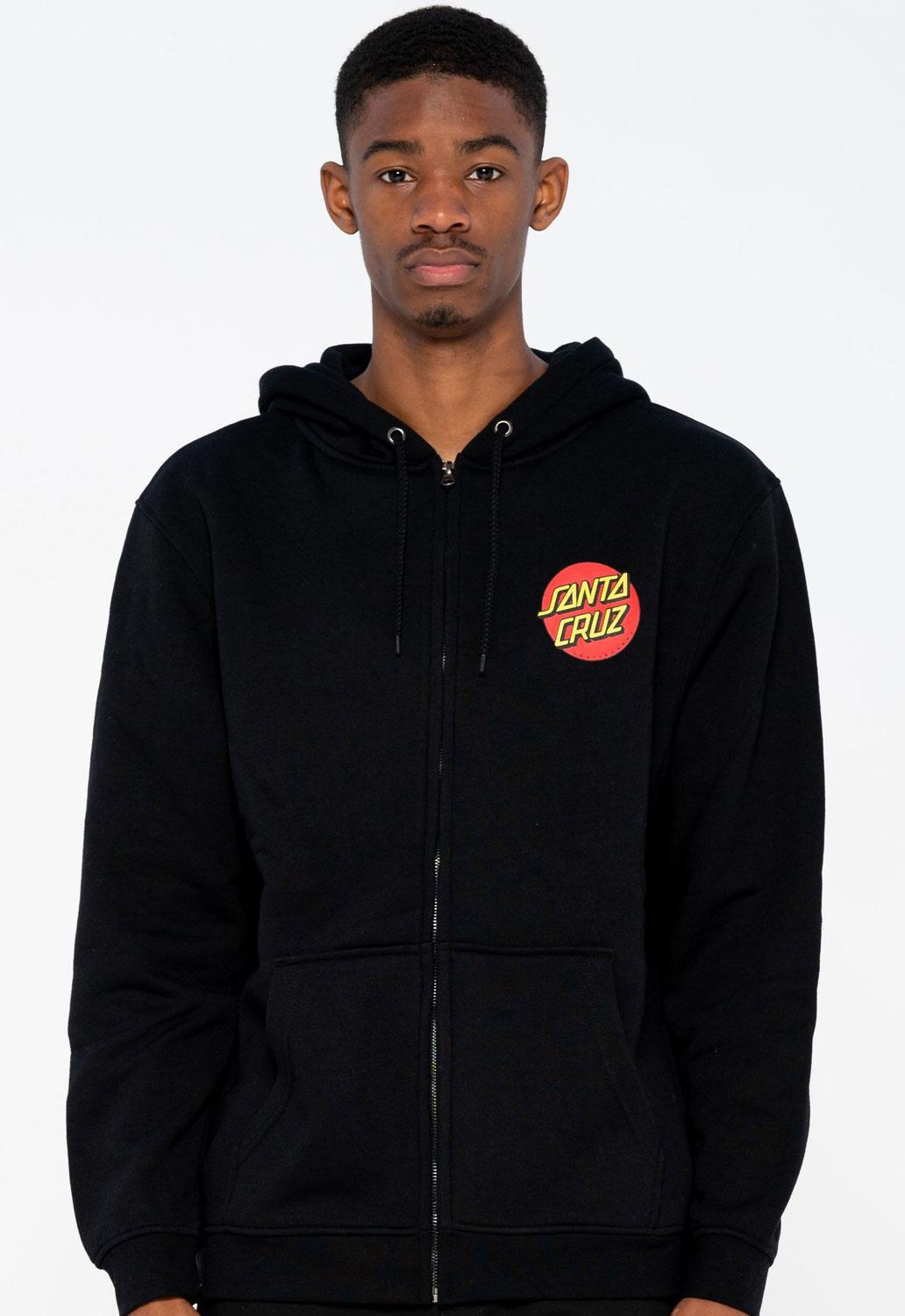 Classic Dot Zip Hoodie