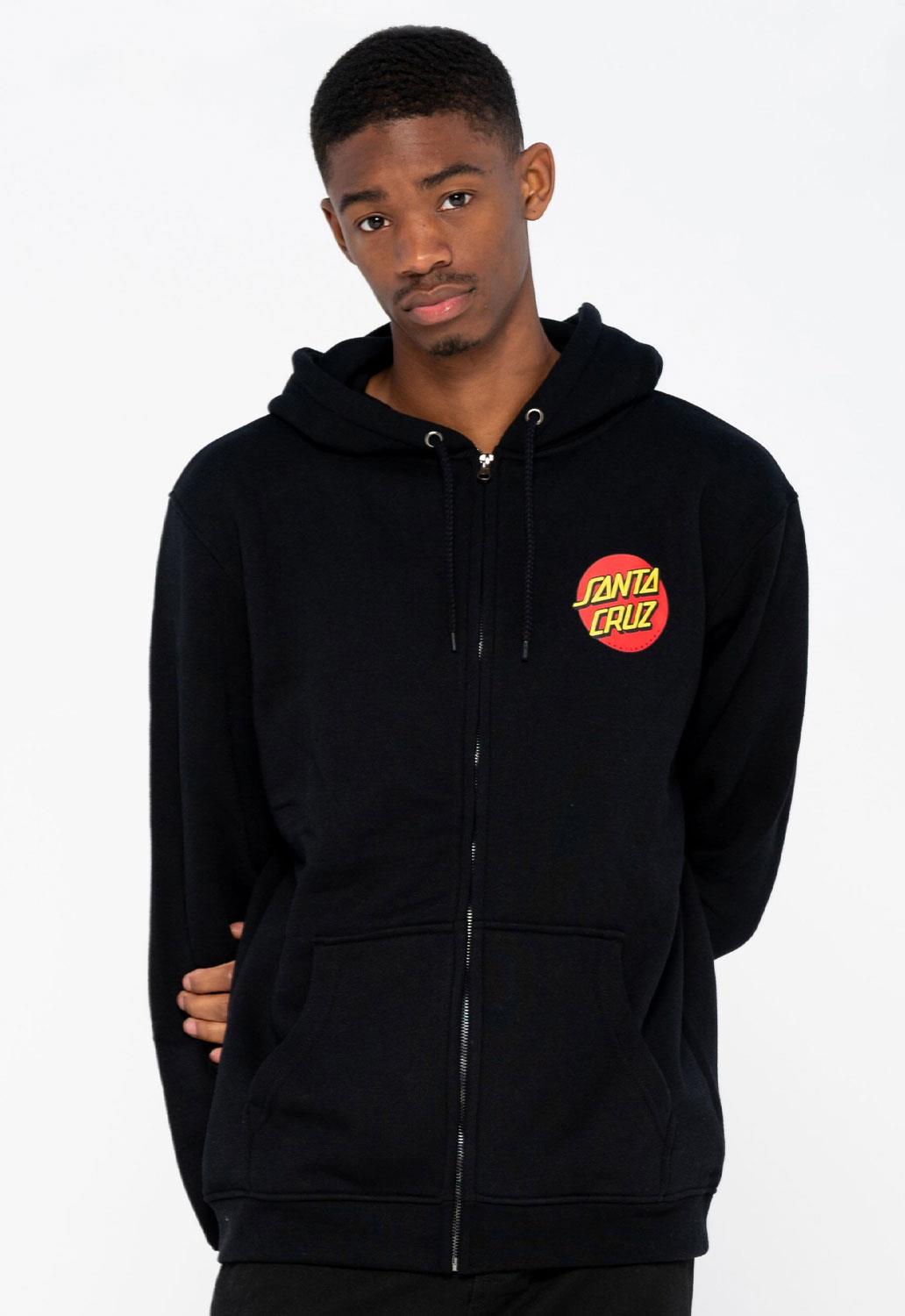 Classic Dot Zip Hoodie