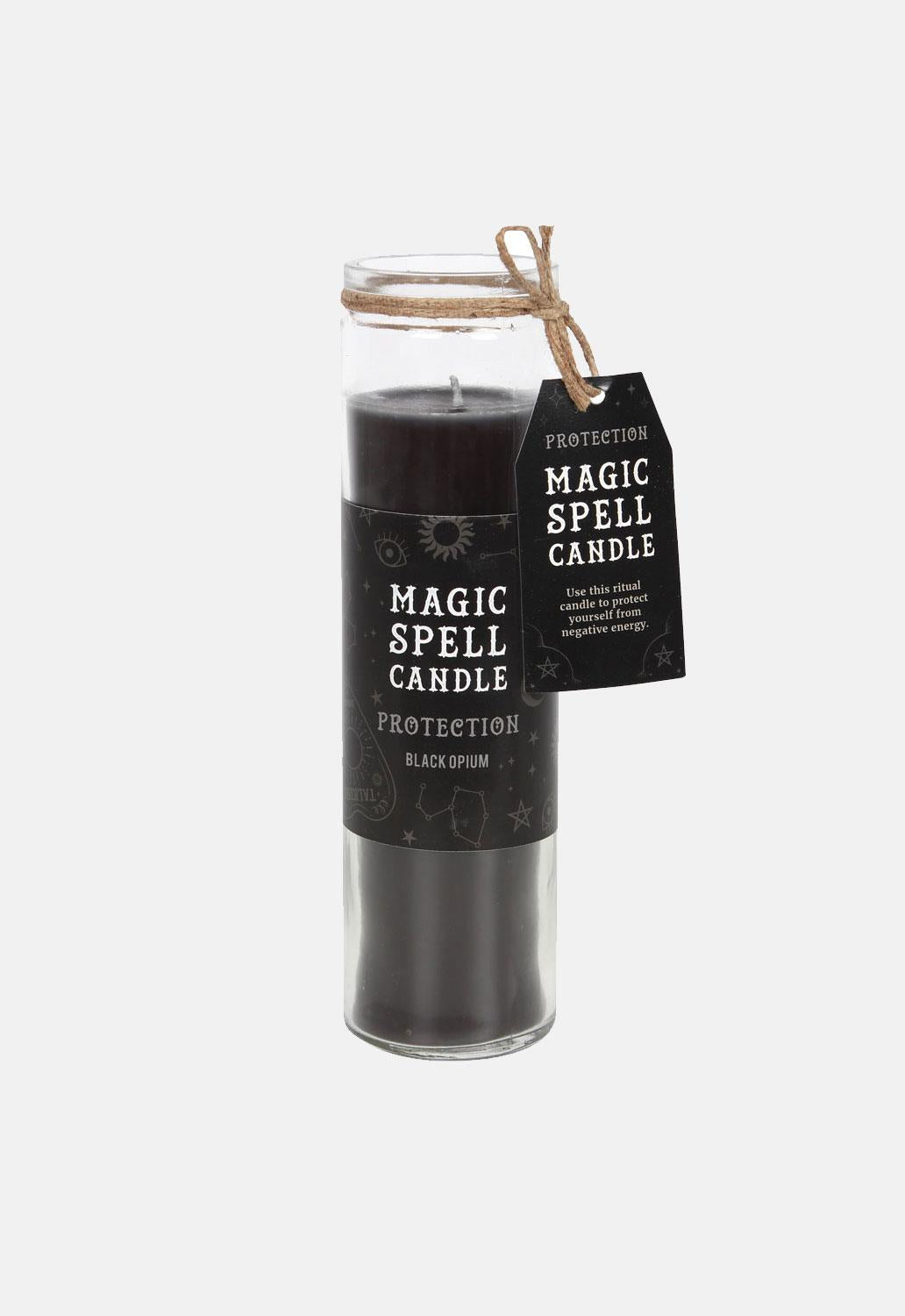 Black Opium Protection Spell Tube Candle