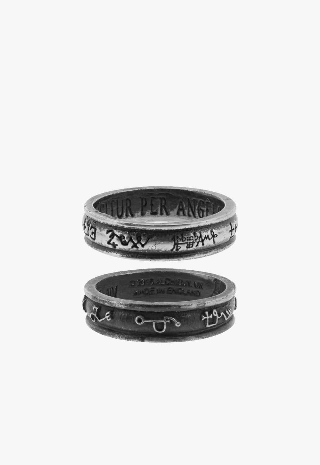 Demon Black & Angel White 2 Pack Rings