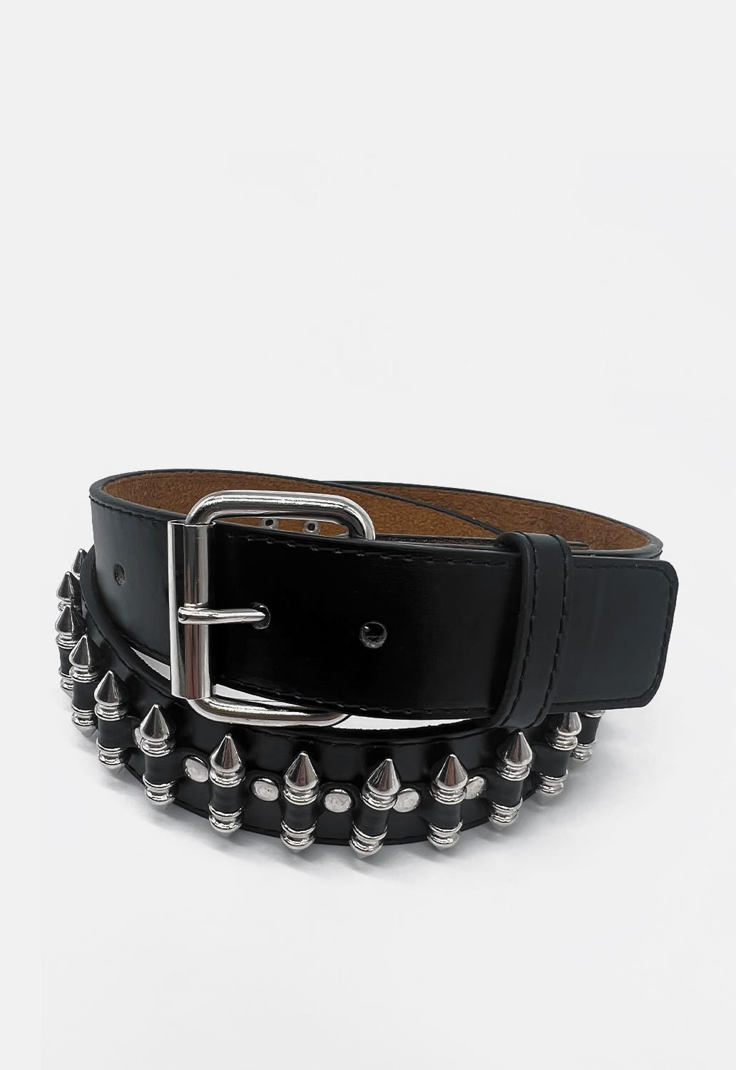 Spike Fitting Studded Belt