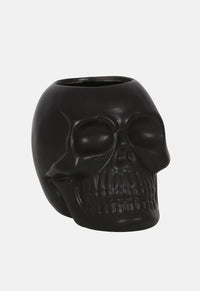 Black Skull Toothbrush Holder