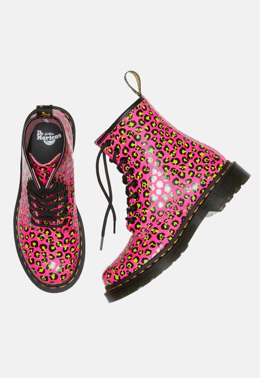 1460 Loud Leopard Smooth Boots