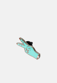 Zombie Peace Fingers Pin