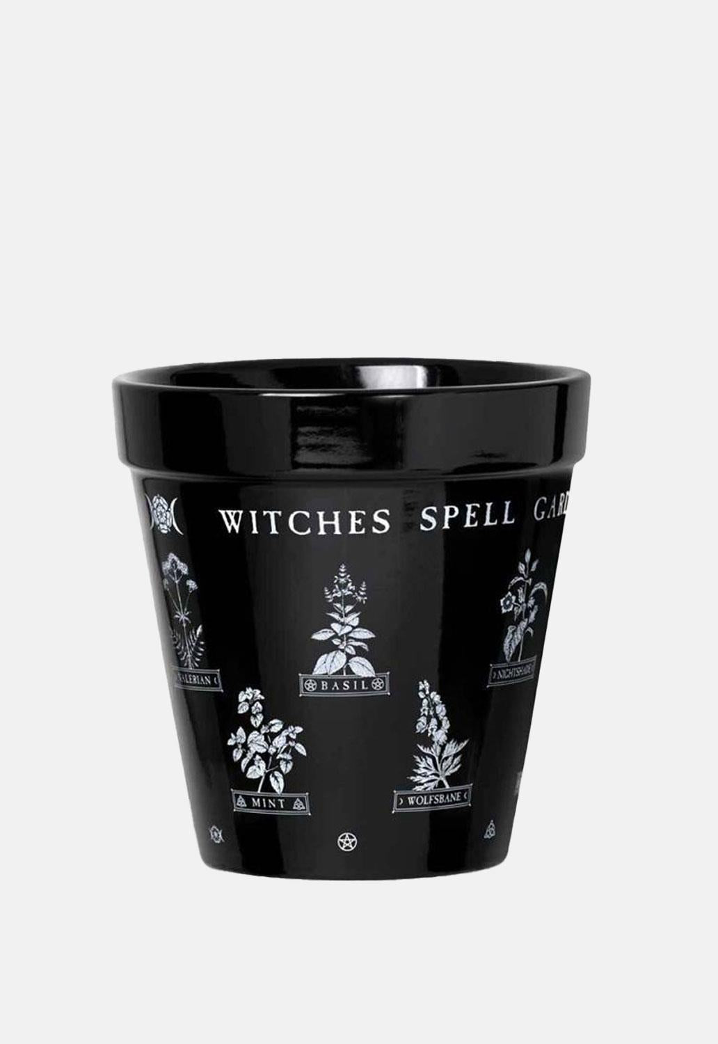 Witches Spell Garden Plant Pot