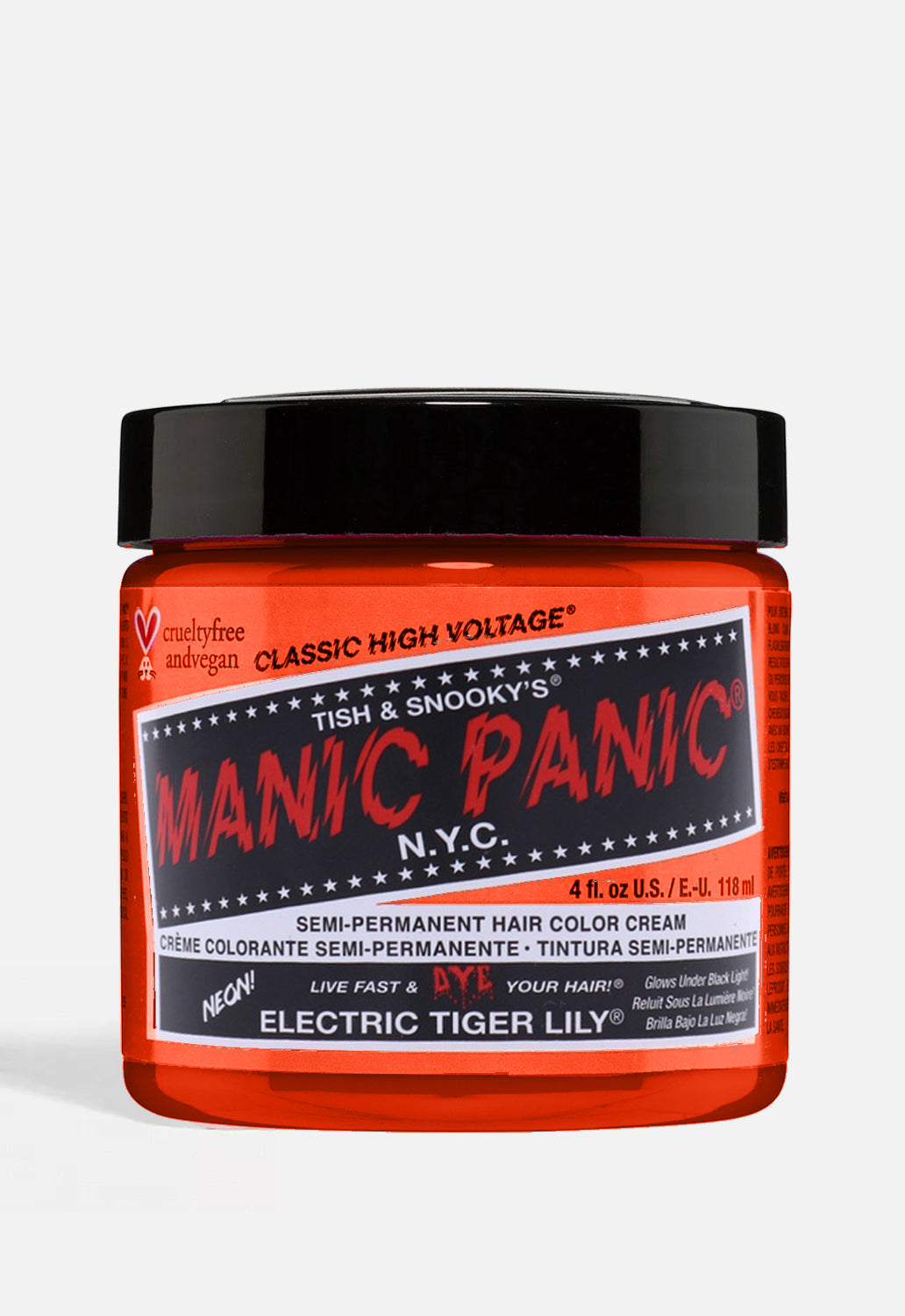 Electric Tiger Lily High Voltage Hair Dye