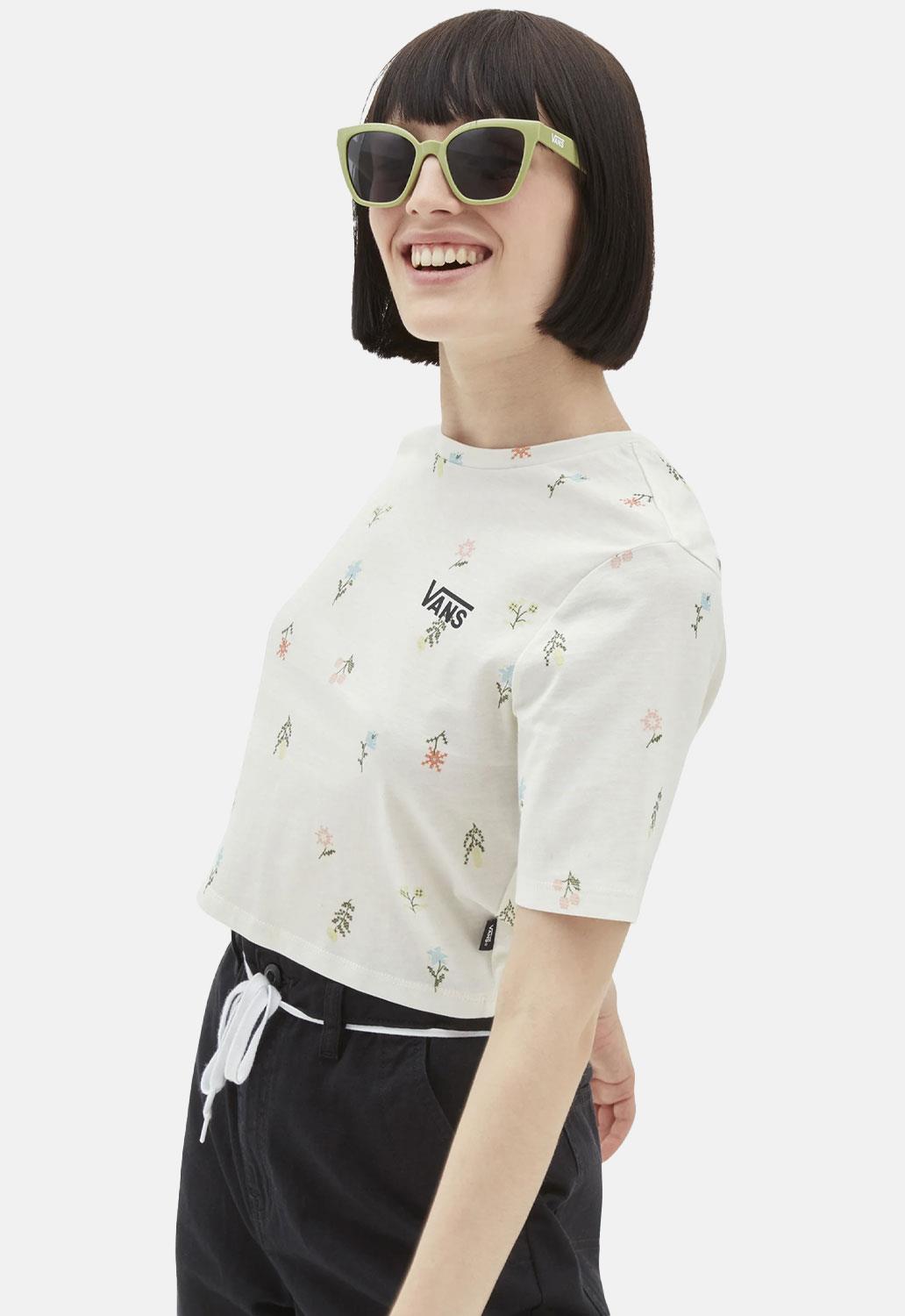 Micro Ditsy Crop T-Shirt