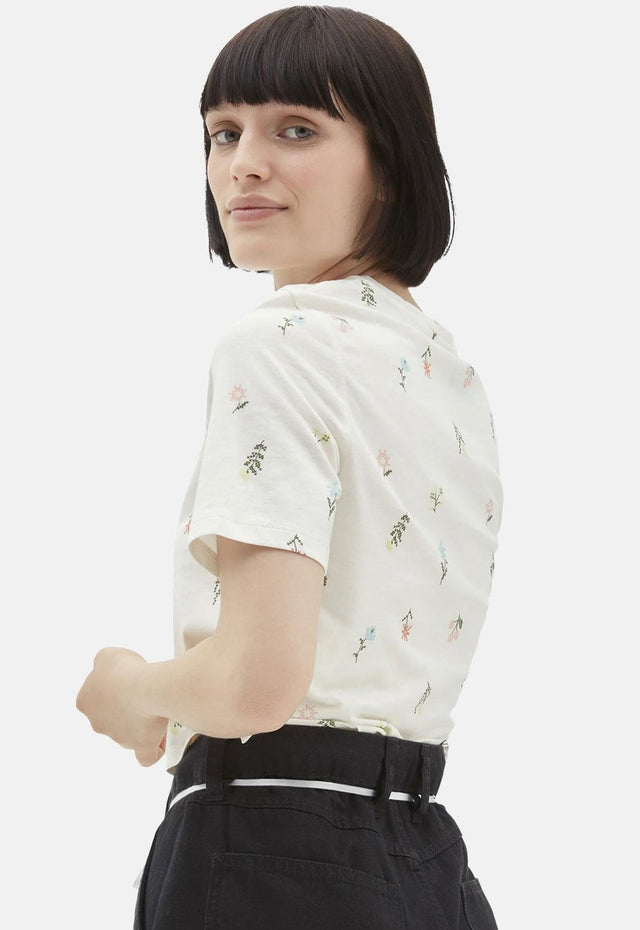 Micro Ditsy Crop T-Shirt