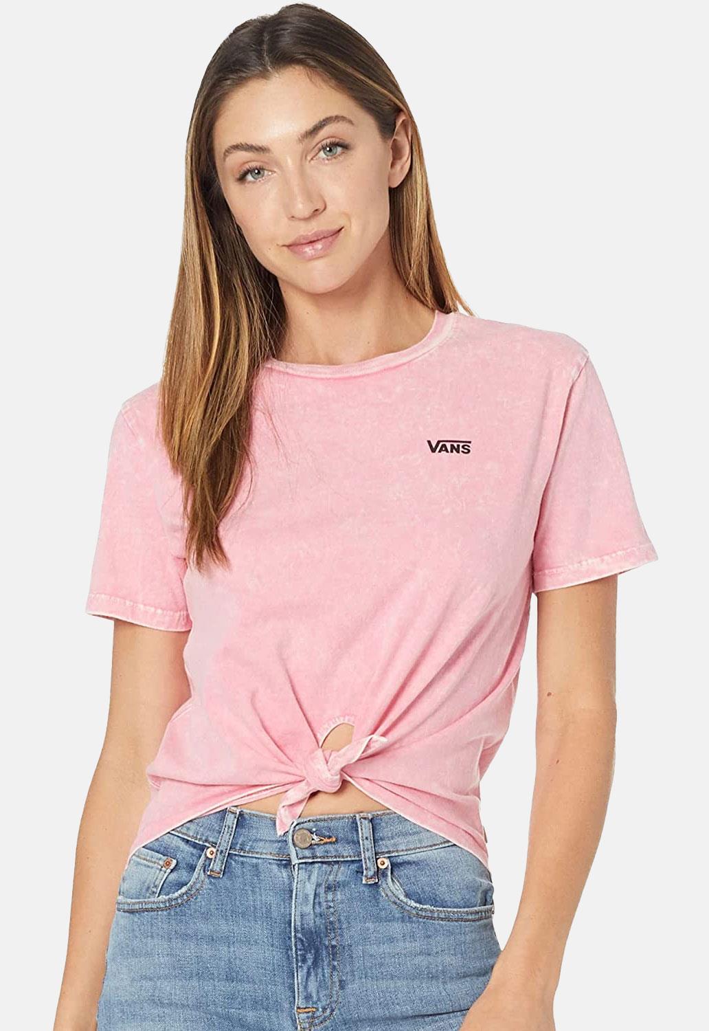 Junior V Wash Knot T-Shirt