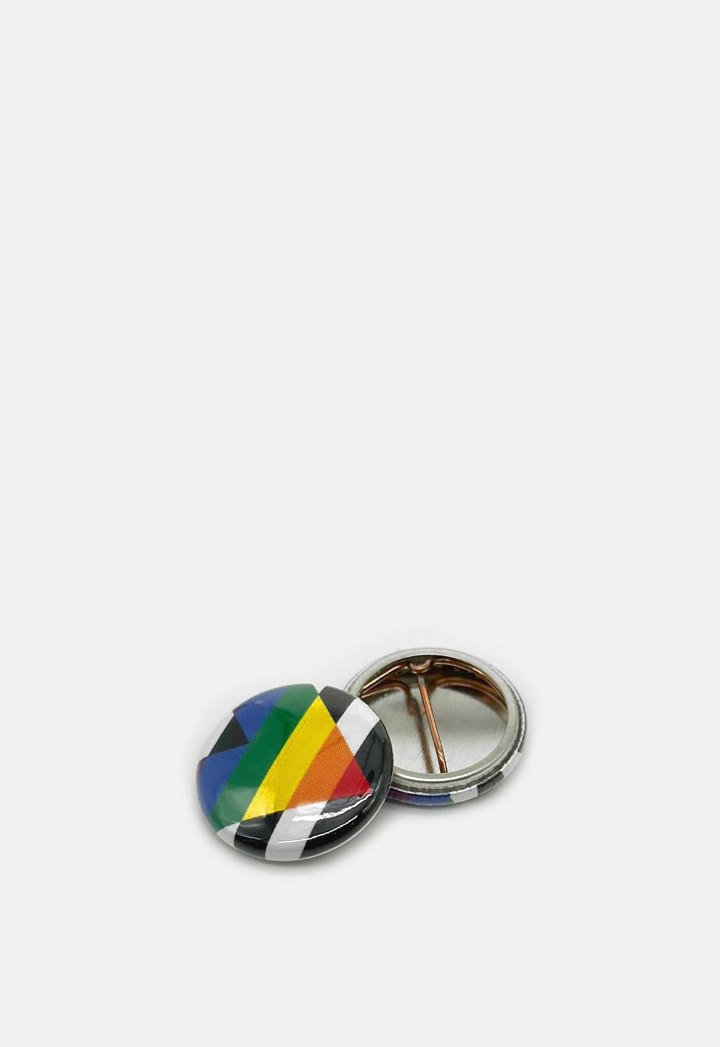 Ally Pride Flag Button Badge