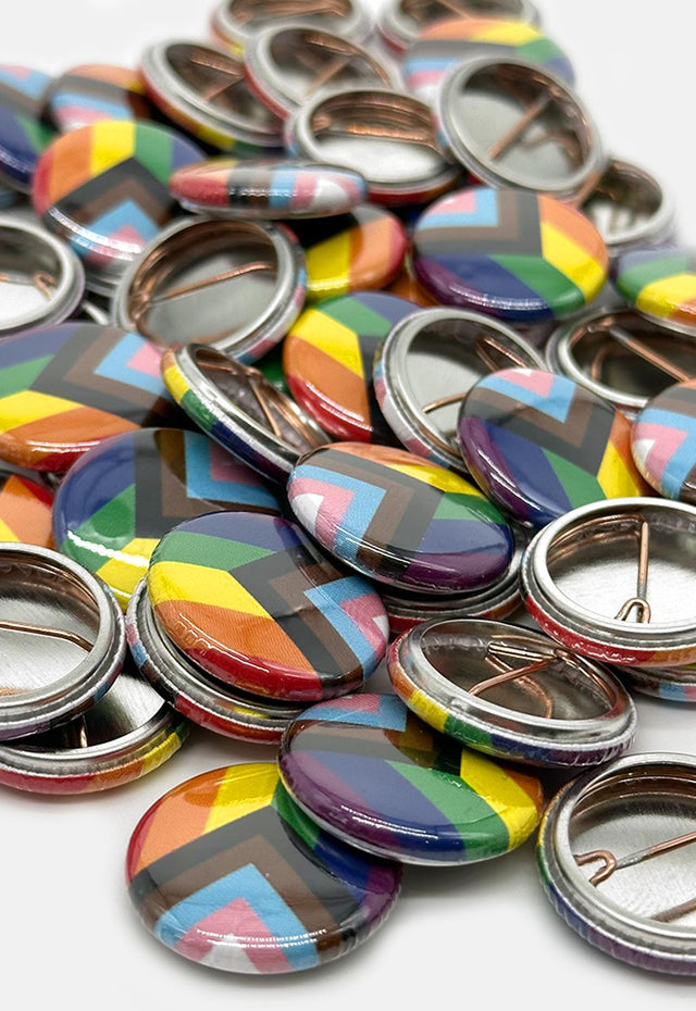 Pride Flag Button Badge