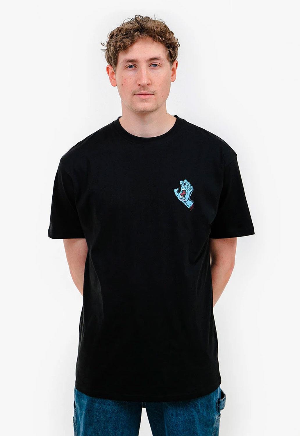 Screaming Hand Chest T-Shirt