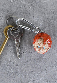 Chucky Head 3D Keyring