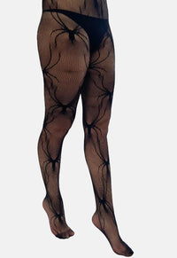 Spider Net Tights