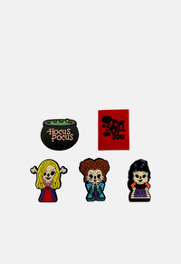 Hocus Pocus 5 Pack Shoe Charms