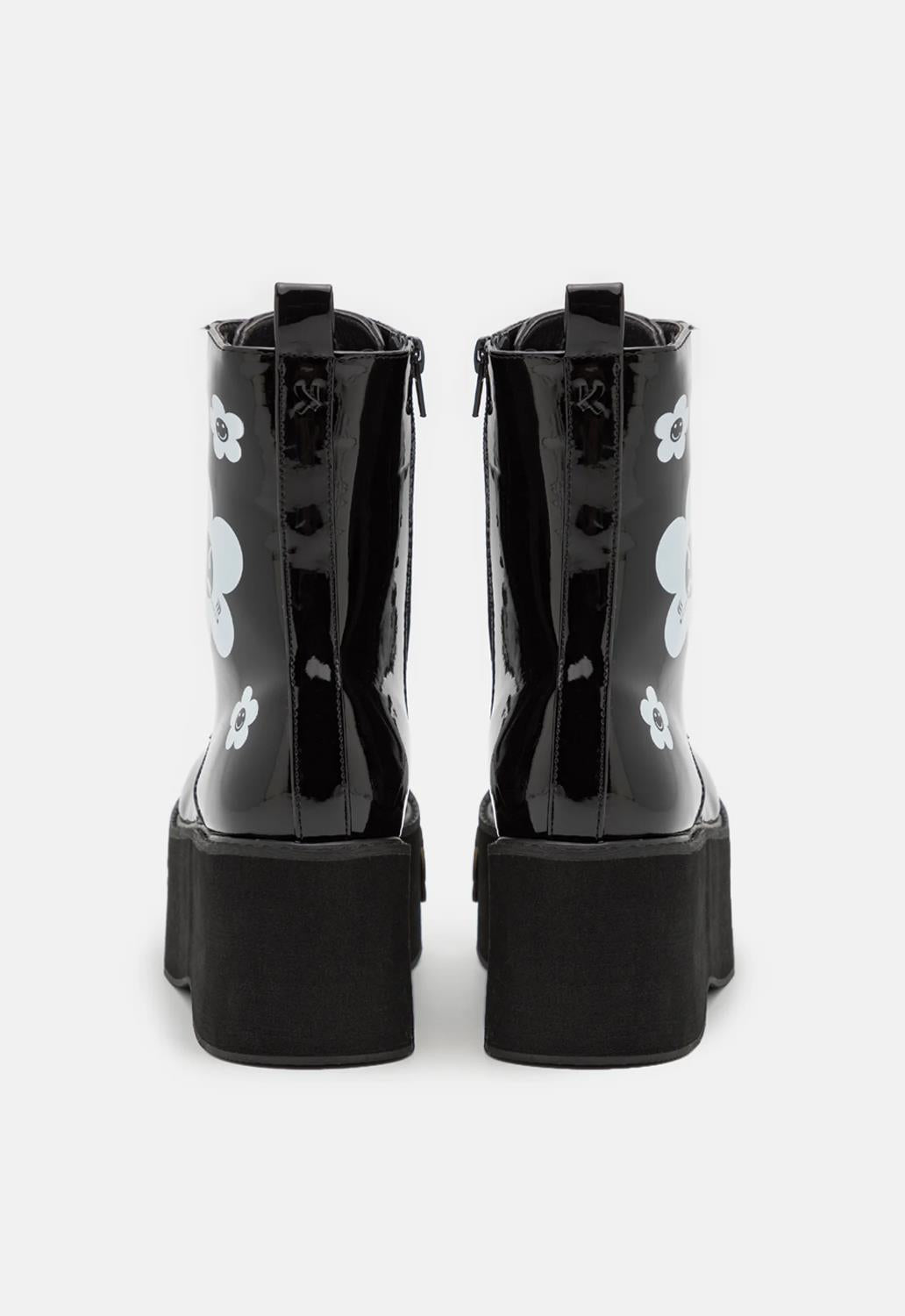 Silent Screams Platform Boots