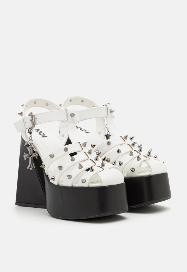 Angel Mist Platform Heels