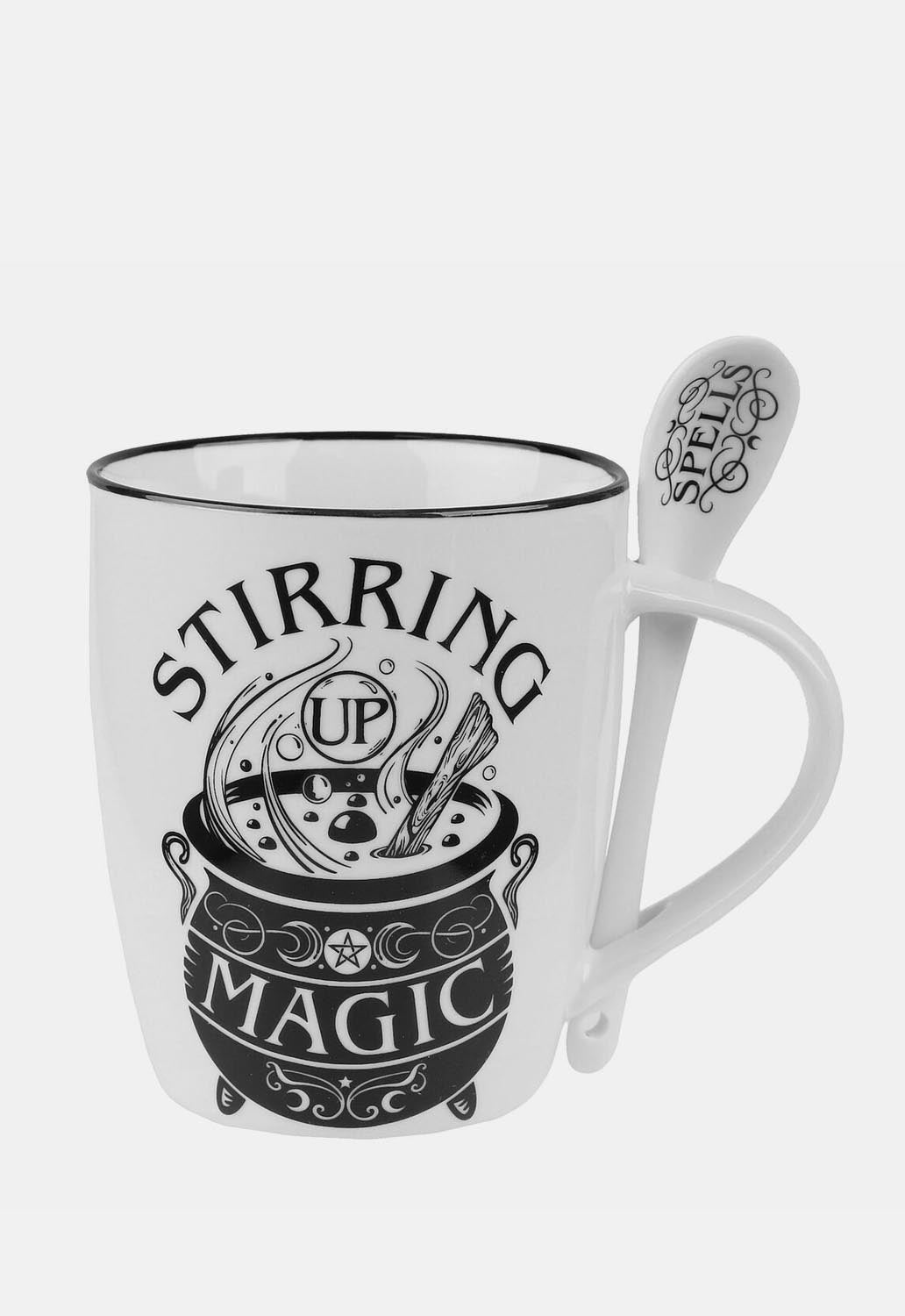 Stirring Up Magic Mug and Spoon Set